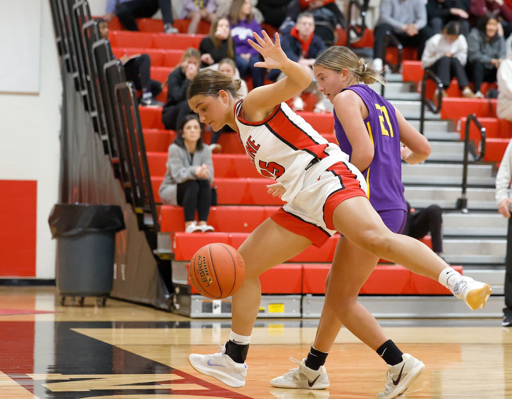 Visitation Christmas Tournament, first round: Ursuline v. Eureka